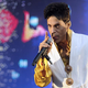 Prince performing at the Stade de France in Saint-Denis, outside Paris, on June 30, 2011
BERTRAND GUAY/AFP/Getty Images